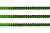 Пайетки "ОмТекс" на нитях, SILVER-BASE, 6 мм С / упак.73+/-1м, цв. 4 - зеленый - купить в Новочебоксарске. Цена: 484.77 руб.