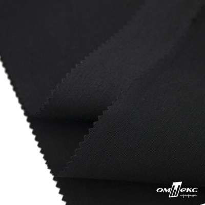 Ткань смесовая для спецодежды "Униформ", 200 гр/м2, шир.150 см, цвет чёрный - купить в Новочебоксарске. Цена 162.46 руб.