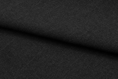 Ткань костюмная 21699 1144/1178, 236 гр/м2, шир.150см, цвет чёрный - купить в Новочебоксарске. Цена 455.40 руб.