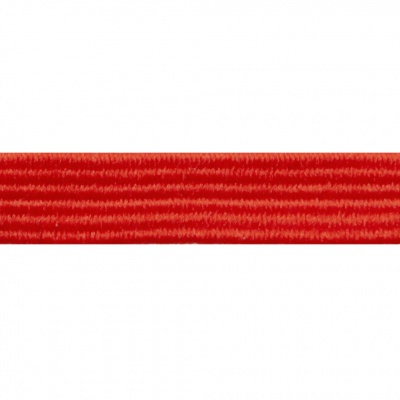 Резиновые нити с текстильным покрытием, шир. 6 мм ( упак.30 м/уп), цв.- 86-красный - купить в Новочебоксарске. Цена: 155.22 руб.