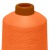 Нитки текстурированные некручёные 457, намот. 15 000 м, цвет оранжевый - купить в Новочебоксарске. Цена: 204.10 руб.