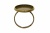 Заготовка для рукоделия металлическая фигурная для кольца 15мм - купить в Новочебоксарске. Цена: 7.44 руб.