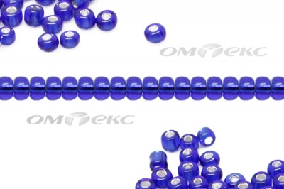 Бисер (SL) 11/0 ( упак.100 гр) цв.28 - синий - купить в Новочебоксарске. Цена: 53.34 руб.