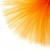 Фатин матовый 16-127, 12 гр/м2, шир.300см, цвет оранжевый - купить в Новочебоксарске. Цена 96.31 руб.