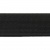 Резинка 25 мм Тканая, 13,75 гр/п.м, (бобина 25 +/-0,5 м) - черная  - купить в Новочебоксарске. Цена: 11.67 руб.