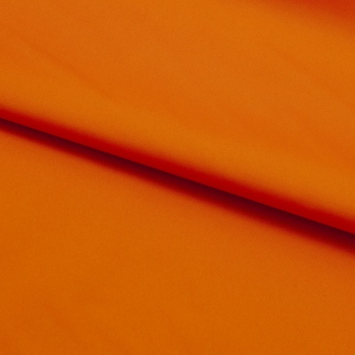 Поли понж (Дюспо) 17-1350, PU/WR, 65 гр/м2, шир.150см, цвет оранжевый - купить в Новочебоксарске. Цена 82.93 руб.