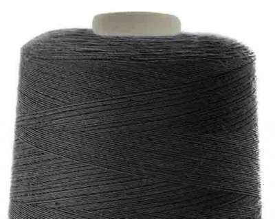 Швейные нитки (армированные) 28S/2, нам. 2 500 м, цвет чёрный - купить в Новочебоксарске. Цена: 139.91 руб.