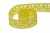Тесьма кружевная 0621-1059, шир. 20 мм/уп. 20+/-1 м, цвет 017-жёлтый - купить в Новочебоксарске. Цена: 507.67 руб.