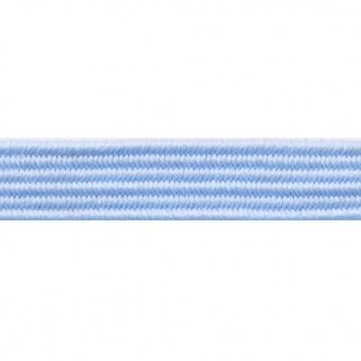 Резиновые нити с текстильным покрытием, шир. 6 мм ( упак.30 м/уп), цв.- 108-голубой - купить в Новочебоксарске. Цена: 155.22 руб.